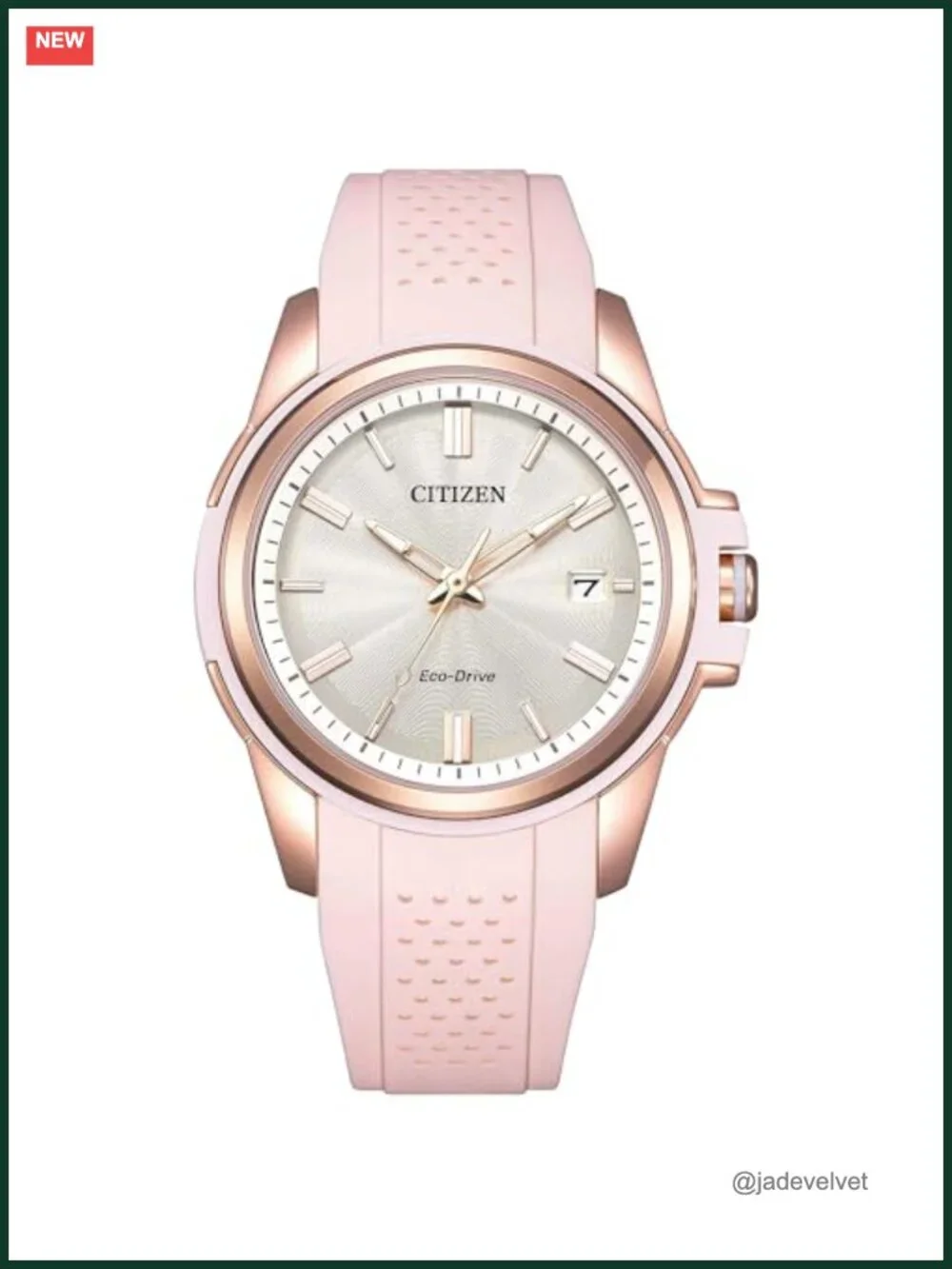 Women's Eco-Drive Weekender Sport Casual Rose Gold-Tone Stainless Steel Watch
